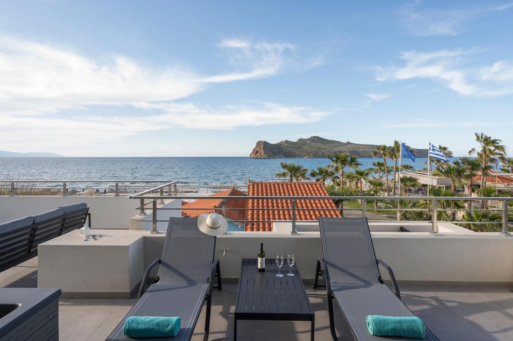 Ostrakon Suites Agia Marina Exterior foto